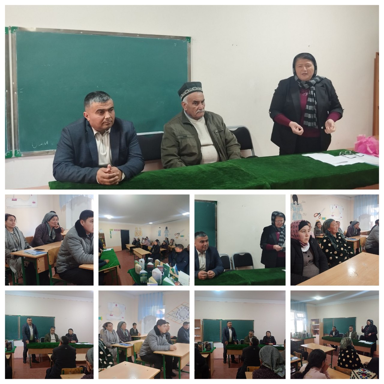"Kitobxonlik oiladan boshlanadi" shiori ostida davra suhbati tashkil etildi.