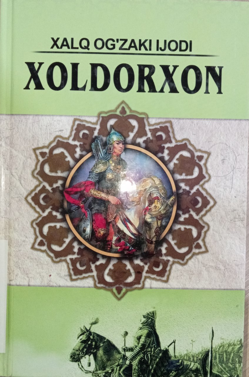 "Xoldorxon" kitobi.